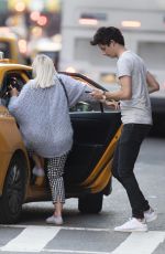 LUCY FALLON Out and About in New York 05/18/2019