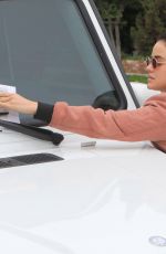 LUCY HALE at Le Jolie Medi Spa in West Hollywood 05/13/2019
