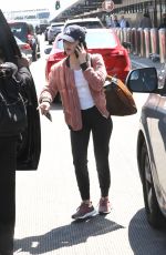 LUCY HALE at Los Angeles International Airport 05/29/2019