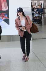 LUCY HALE at Los Angeles International Airport 05/29/2019