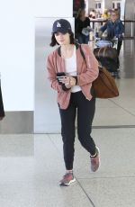LUCY HALE at Los Angeles International Airport 05/29/2019