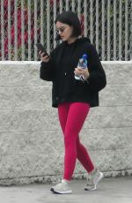 LUCY HALE Heading to a Gym in Studio City 05/19/2019