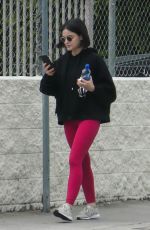 LUCY HALE Heading to a Gym in Studio City 05/19/2019