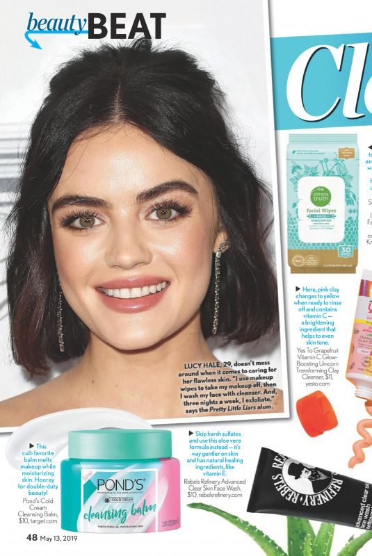LUCY HALE in Life & Stlye Weekly Magazine, May 2019