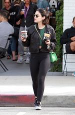 LUCY HALE Leaves Alfred