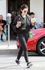 LUCY HALE Leaves Alfred