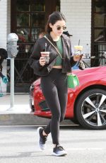 LUCY HALE Leaves Alfred