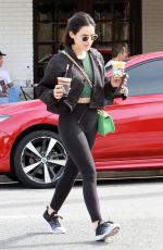 LUCY HALE Leaves Alfred