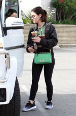 LUCY HALE Leaves Alfred