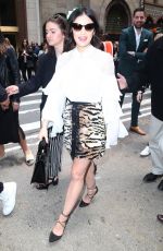 LUCY HALE Leaves CW Upfront in New York 05/16/2019