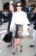 LUCY HALE Leaves CW Upfront in New York 05/16/2019