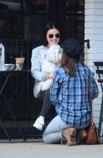 LUCY HALE Out for Coffee in Los Angeles 05/21/2019