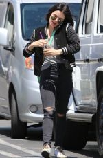 LUCY HALE Out in Los Angeles 05/20/2019