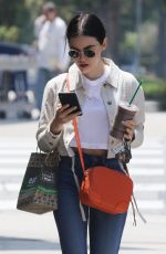 LUCY HALE Out in Los Angeles 05/31/2019