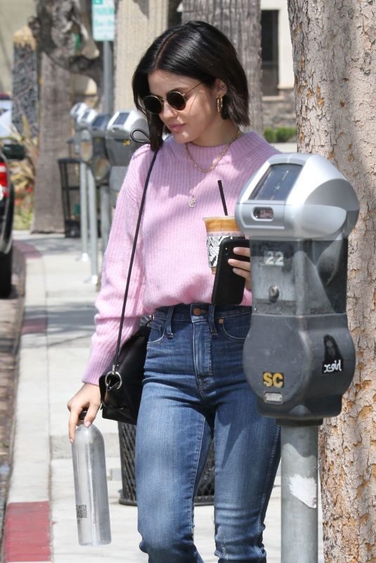 LUCY HALE Out in Studio City 05/03/2019
