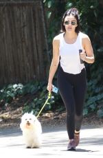 LUCY HALE Out with her Dog in Hollywood Hills 05/29/2019