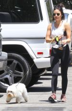 LUCY HALE Out with her Dog in Hollywood Hills 05/29/2019