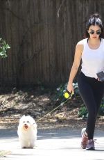 LUCY HALE Out with her Dog in Hollywood Hills 05/29/2019