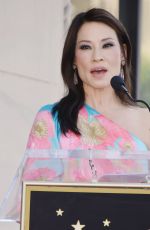 LUCY LIU at Hollywood Walk of Fame Ceremony 05/01/2019