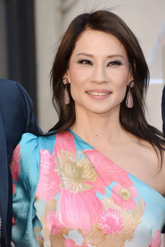 LUCY LIU at Hollywood Walk of Fame Ceremony 05/01/2019