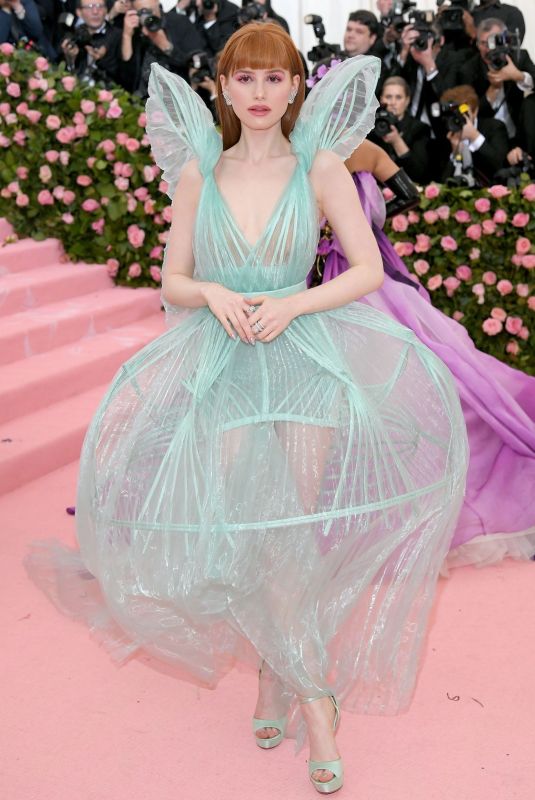 MADELAINE PETSCH at 2019 Met Gala in New York 05/06/2019