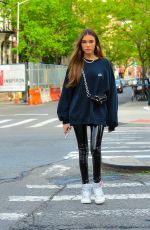 MADISON BEER Out Shopping in New York 05/10/2019