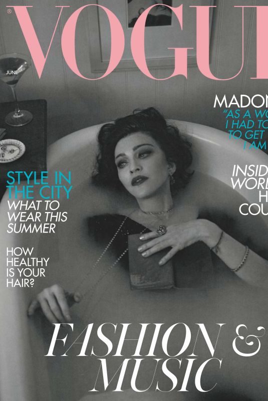 MADONNA in Vogue Magazine, June 2019