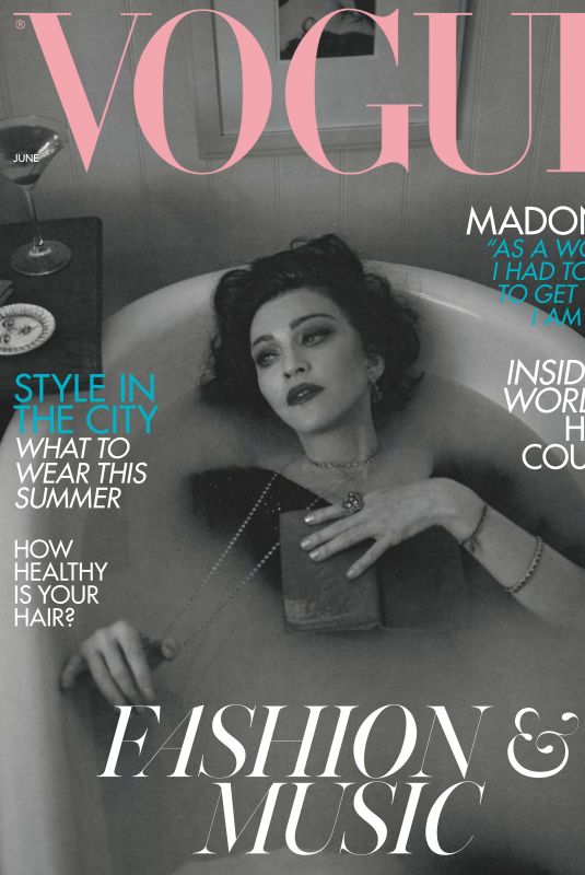 MADONNA in Vogue Magazine, June 2019