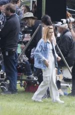 MAISIE WILLIAMS on the Set of The Owners in UK 05/10/2019