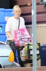 MALIN AKERMAN Shopping at a Supermarket in Los Angeles 04/30/2019
