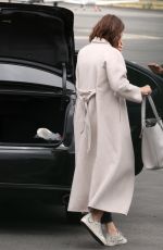 MANDY MOORE Boarding a Private Jet in Los Angeles 05/07/2019
