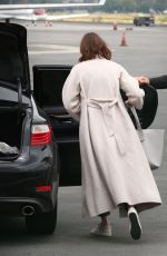 MANDY MOORE Boarding a Private Jet in Los Angeles 05/07/2019