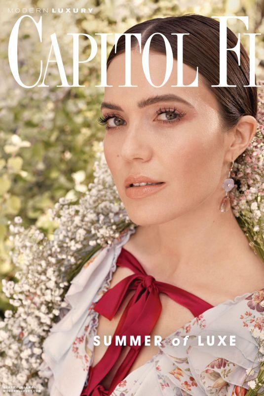 MANDY MOORE in Modern Luxury Capitol File Magazine, May/June 2019