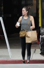 MANDY MOORE Out and About in Los Angeles 05/31/2019