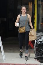 MANDY MOORE Out and About in Los Angeles 05/31/2019