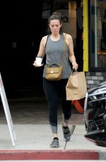 MANDY MOORE Out and About in Los Angeles 05/31/2019