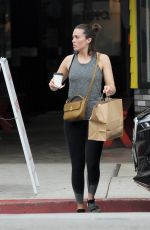 MANDY MOORE Out and About in Los Angeles 05/31/2019