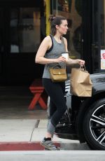 MANDY MOORE Out and About in Los Angeles 05/31/2019