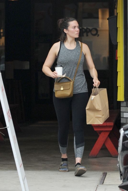 MANDY MOORE Out and About in Los Angeles 05/31/2019