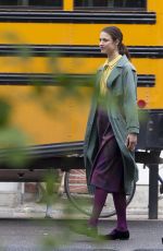 MARGARET QUALLEY on the Set of My Salinger Year in Montreal 05/28/2019