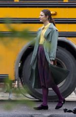 MARGARET QUALLEY on the Set of My Salinger Year in Montreal 05/28/2019