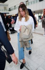 MARGOT ROBBIE Arrives at Airport in Nice 05/24/2019