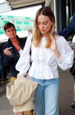 MARGOT ROBBIE Arrives at Airport in Nice 05/24/2019