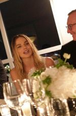 MARGOT ROBBIE at Chanel Dinner at Cannes Film Festival 05/22/2019