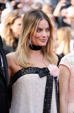 MARGOT ROBBIE at Once Upon a Time in Hollywood Screening at Cannes Film Festival 05/21/2019