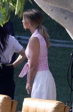 MARGOT ROBBIE on the Set of Photoshoot for Once Upon a Time in Hollywood 05/03/2019