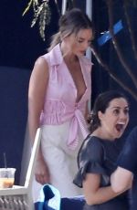 MARGOT ROBBIE on the Set of Photoshoot for Once Upon a Time in Hollywood 05/03/2019