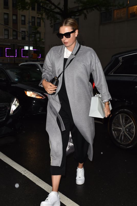 MARIA SHARAPOVA Arrives at Mark Hotel in New York 05/05/2019