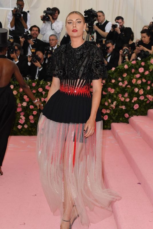 MARIA SHARAPOVA at 2019 Met Gala in New York 05/06/2019