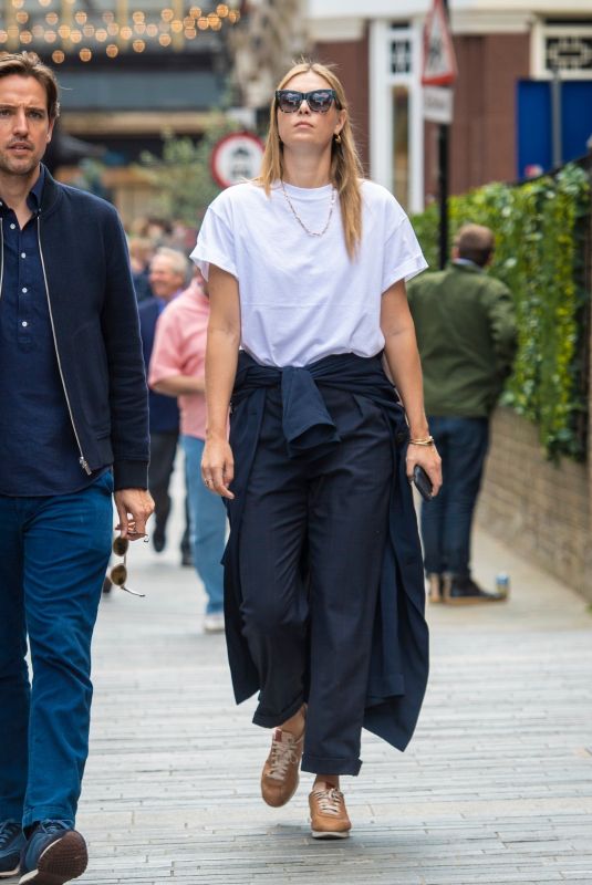 MARIA SHARAPOVA Out and About in London 05/23/2019
